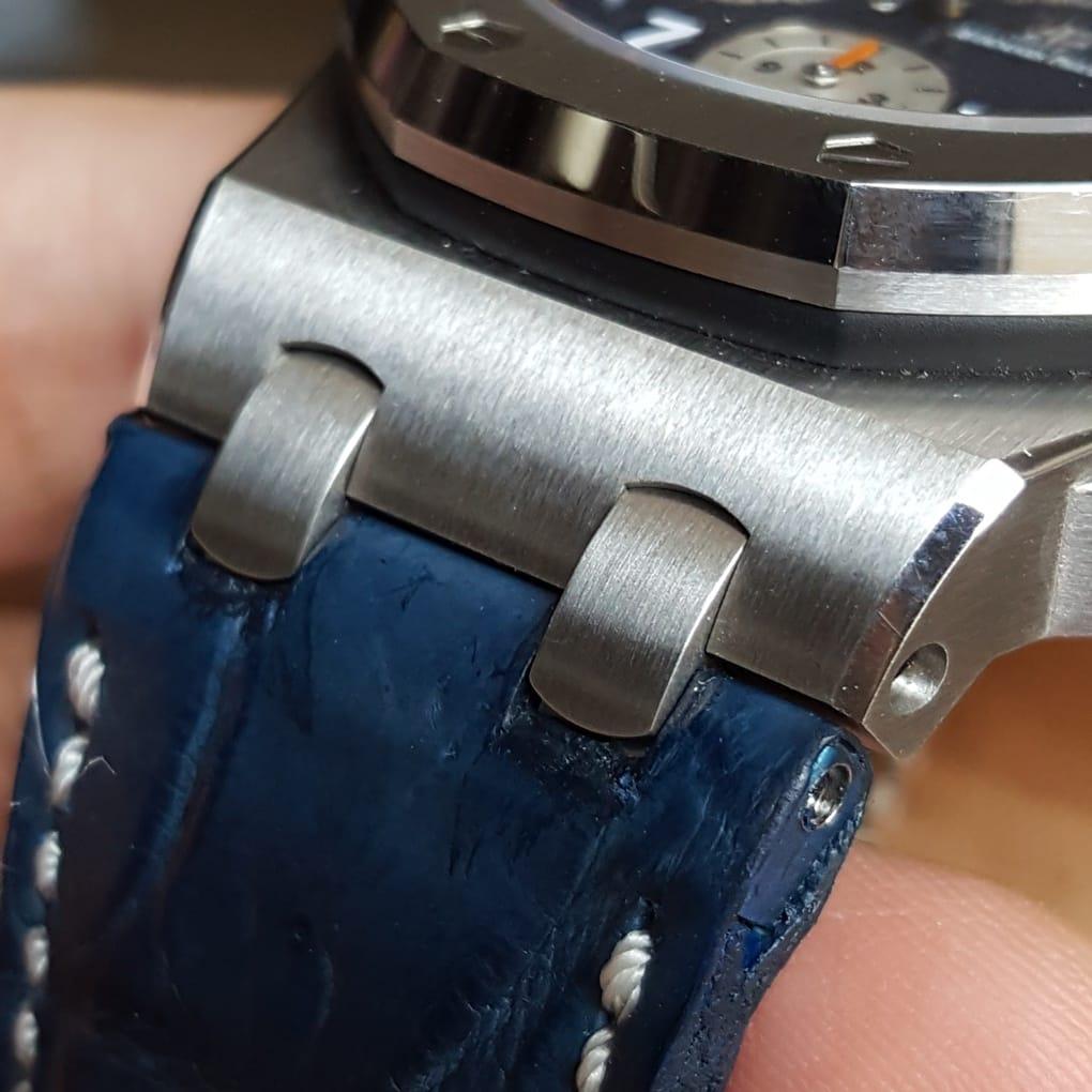 Royal Blue Croco – Crocodile Watch Strap