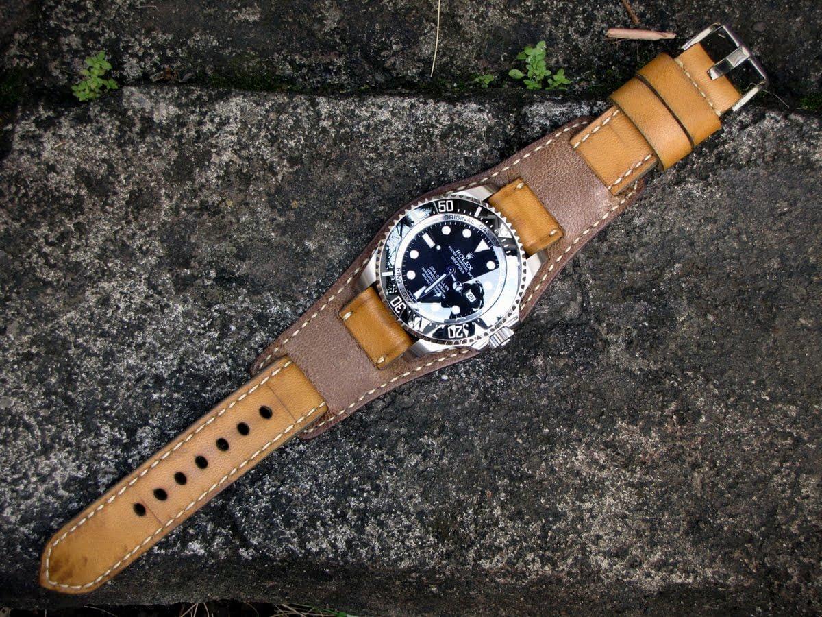 Bund 2-Tone – Leather Watch Strap