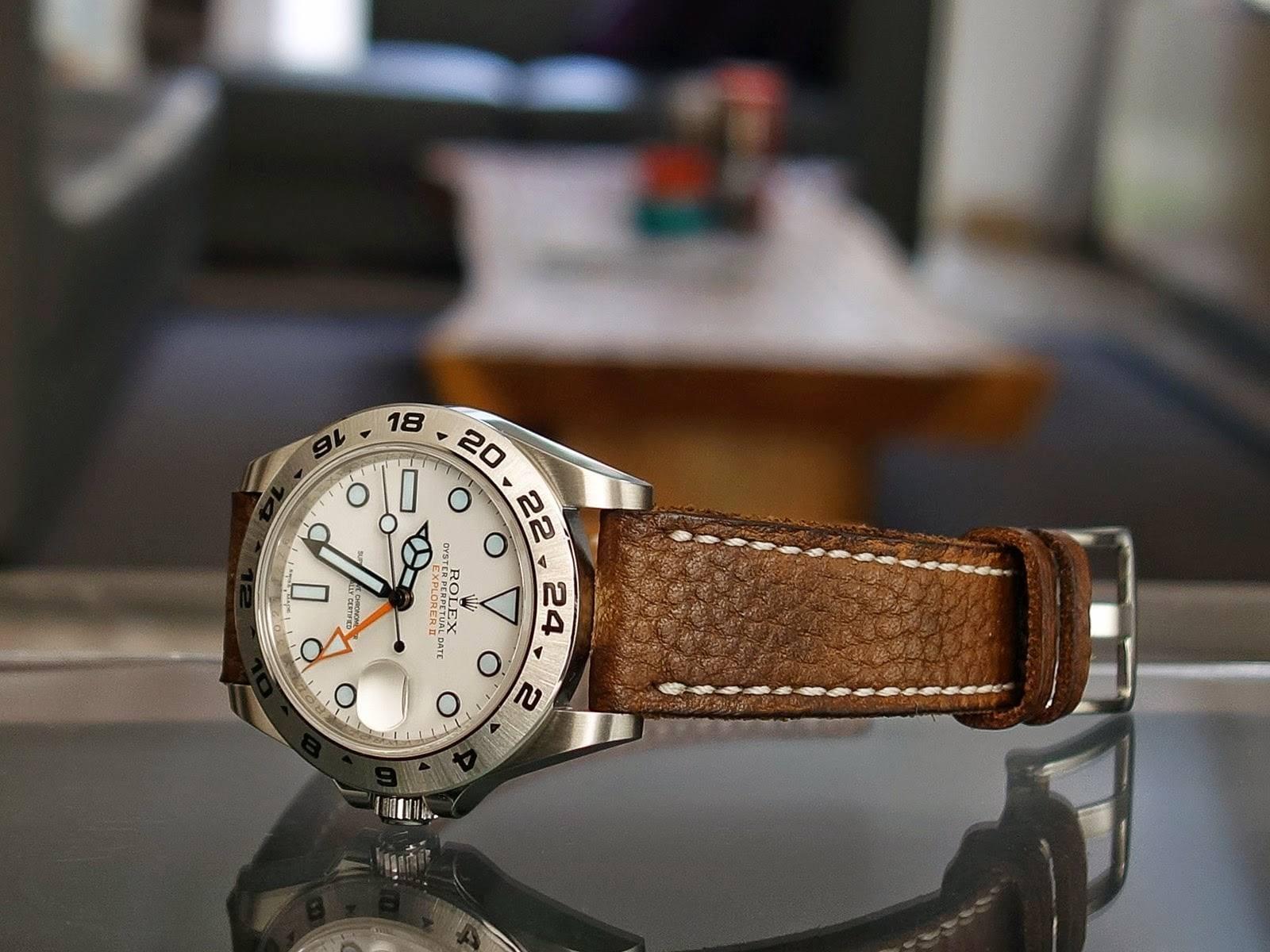Explorer Serie – Leather Watch Strap