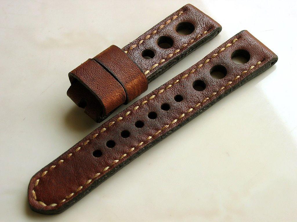 Le Mans Racer – Leather Watch Strap