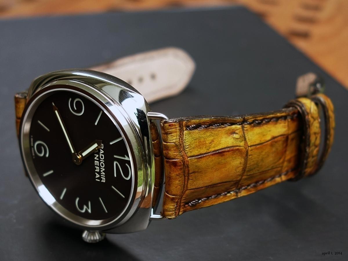 Topaz Croco 1 – Crocodile Watch Strap