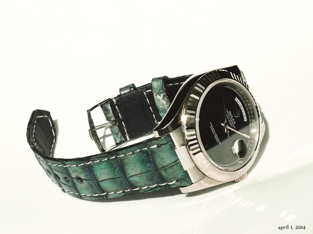 Turquoise Croco – Crocodile Watch Strap