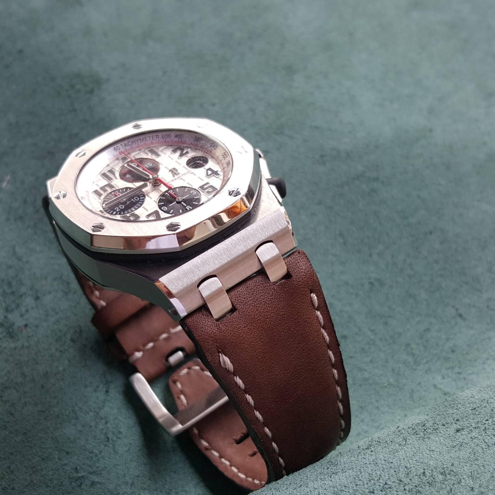 Safari Brown – Leather Watch Strap