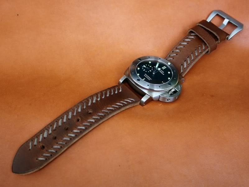 Baseball – Leather Watch Strap