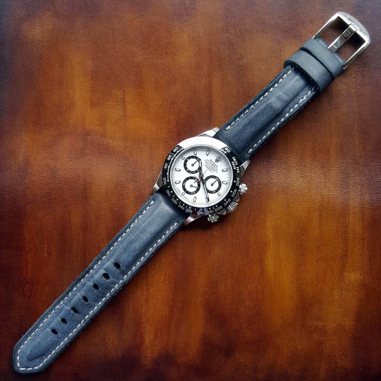 Blue Muscular – Leather Watch Strap