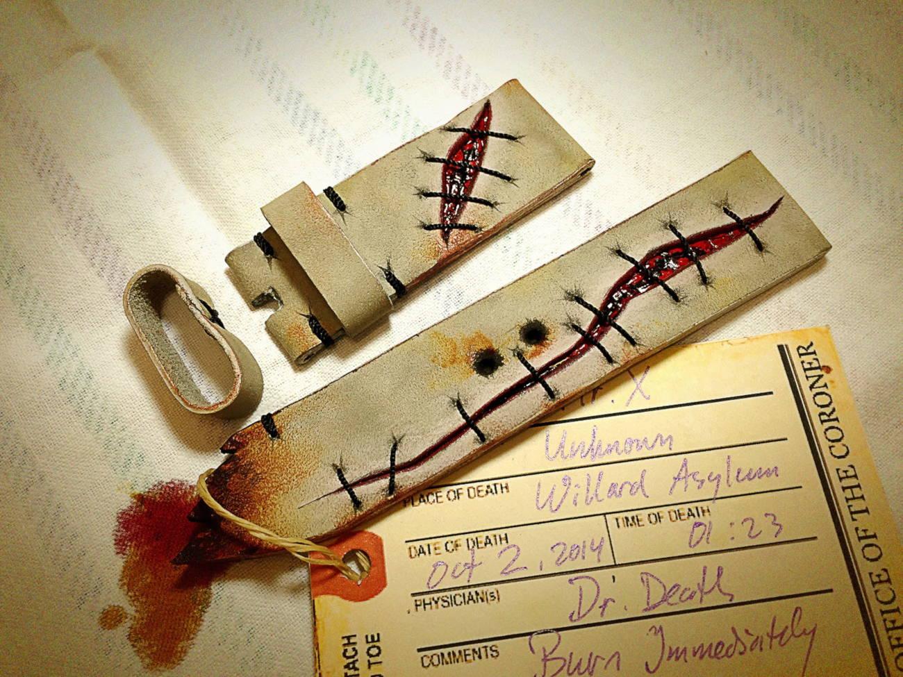 Halloween – Leather Watch Strap