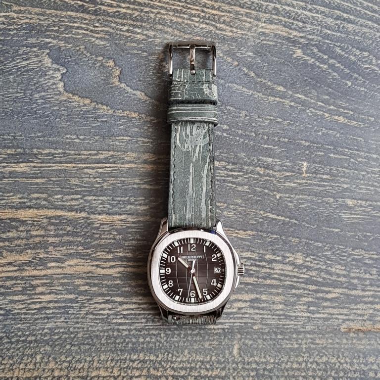 Wood #2 – Leather Watch Strap