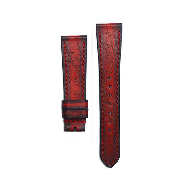 Ready Made – Red Patina Scritto Strap