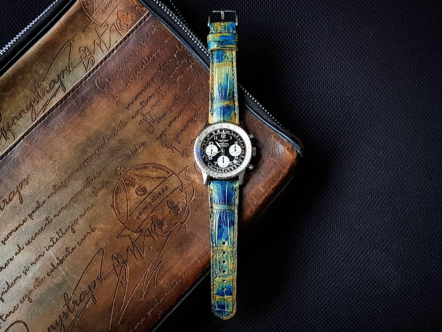 Topaz Croco 2 – Crocodile Watch Strap