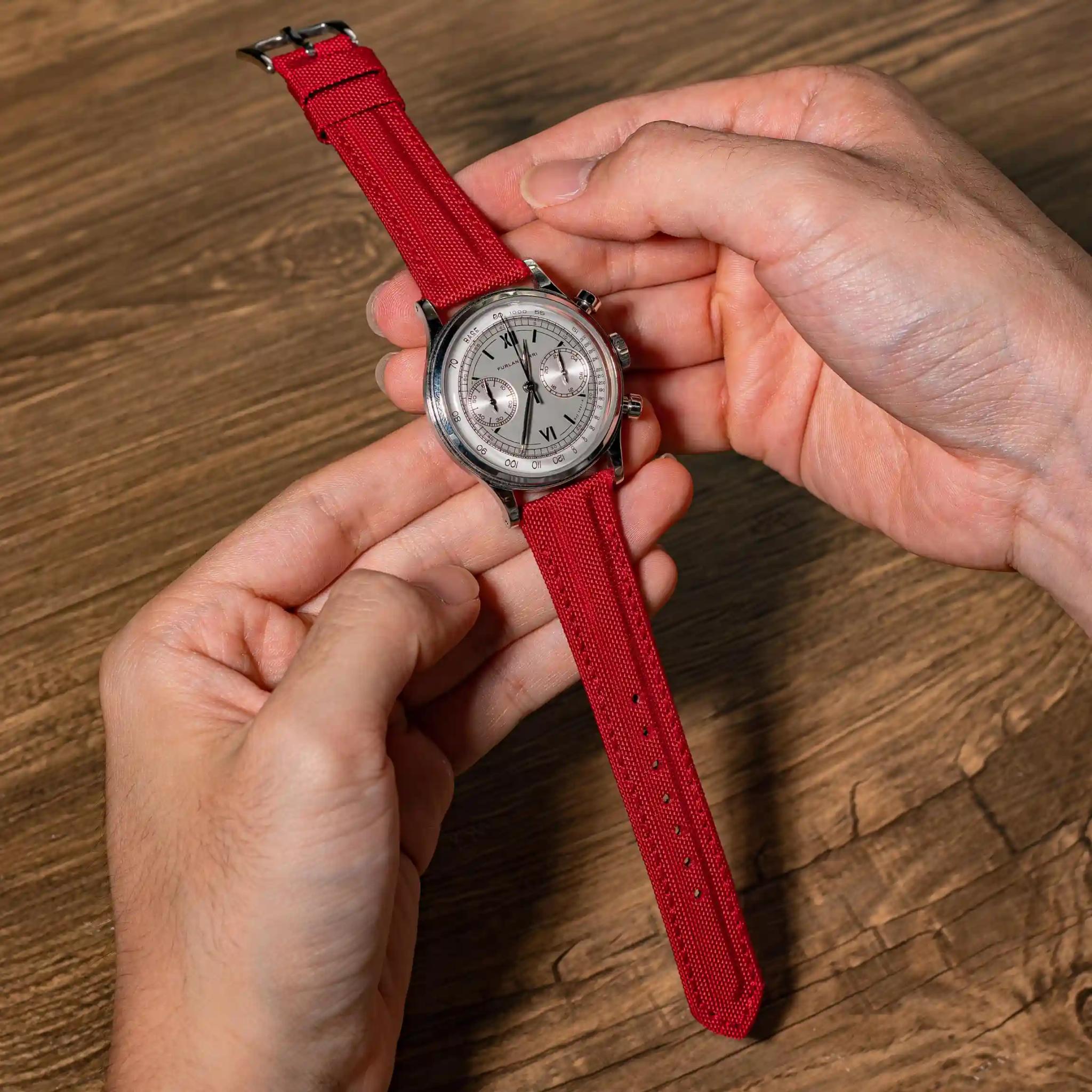 Ready Made – Red Kevlar Strap