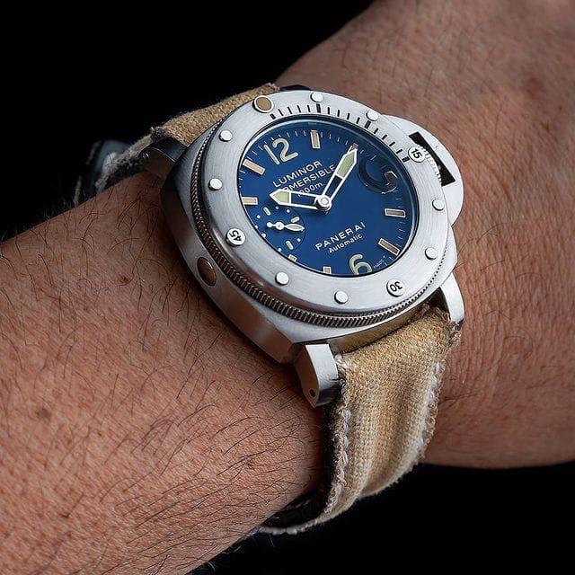Double Muscular Sand Canvas – Canvas Watch Strap