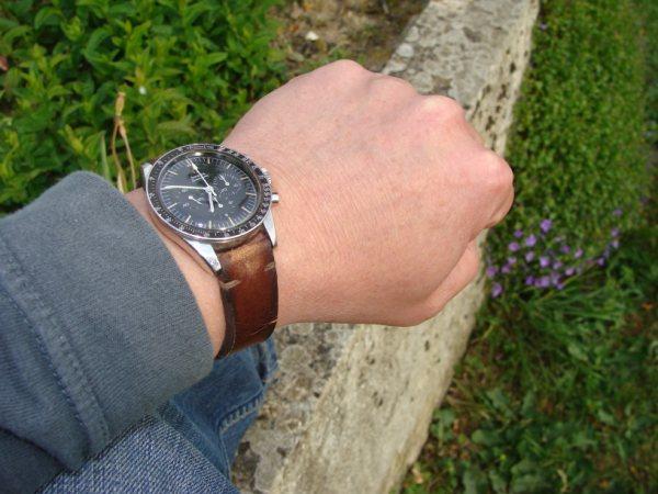 Omega Leather Strap – Caitlin 4 With Minimal Stitch