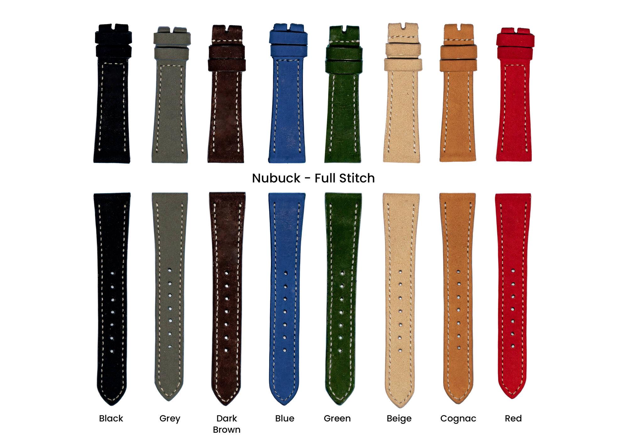 Nubuck – Leather Watch Strap