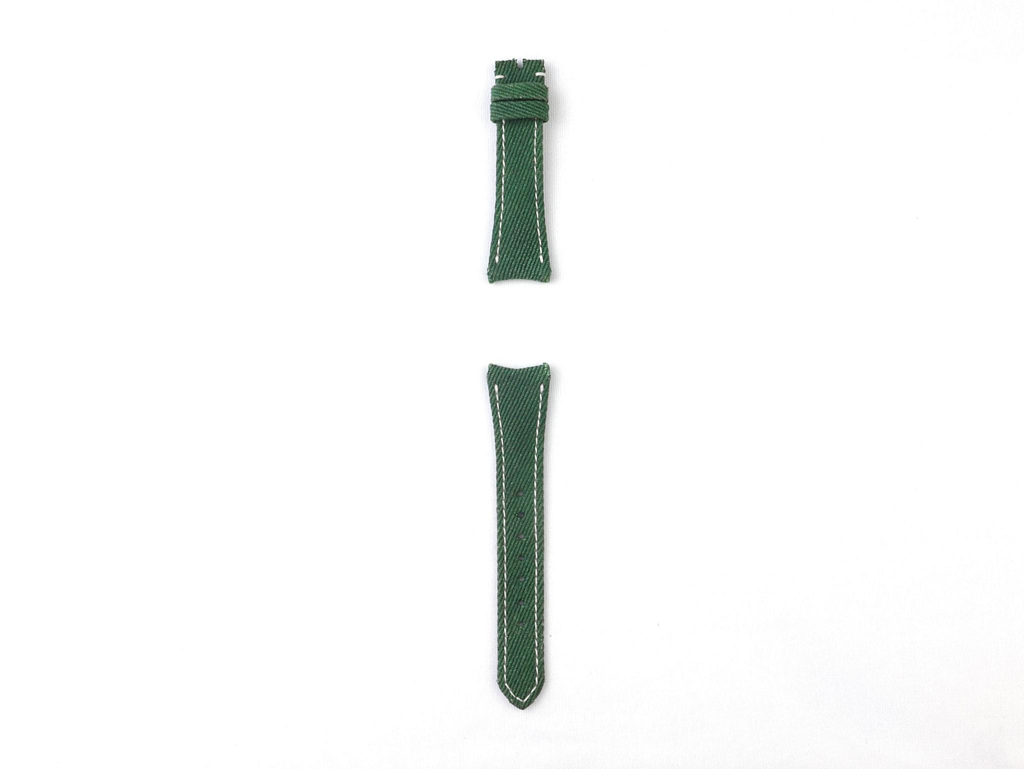 Ready Made – Green Denim Strap