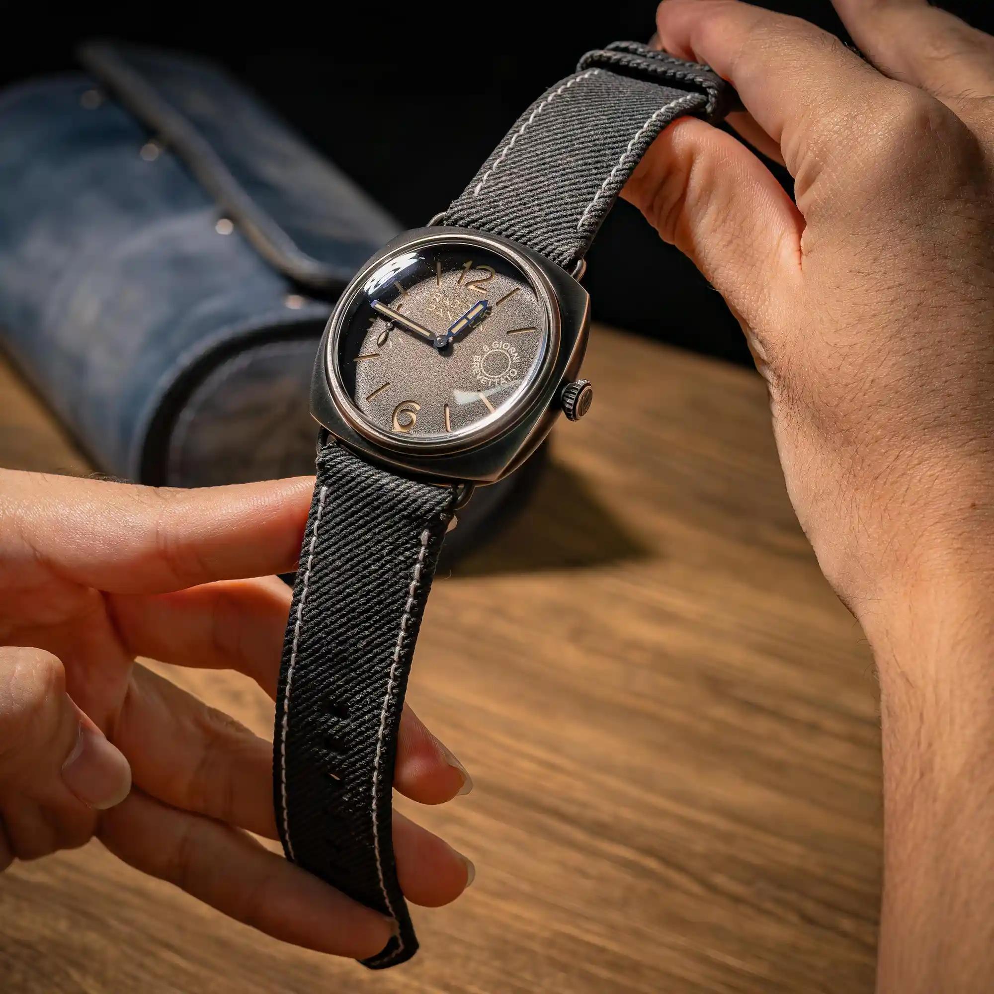 Black Denim – Denim Watch Strap