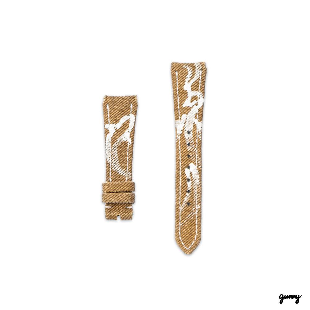 Beige Calli Denim – Denim Watch Strap