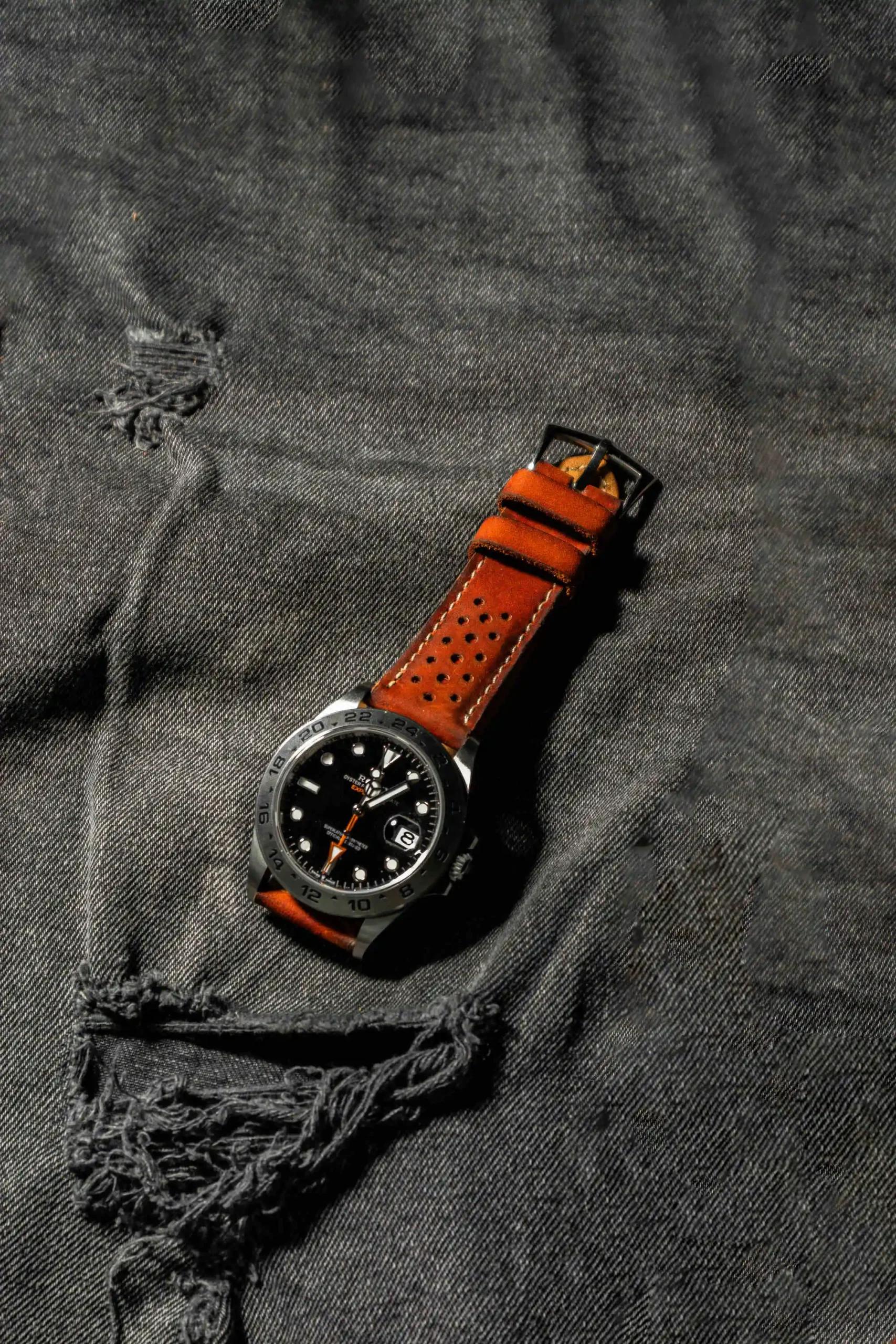 Rolex Leather Strap – Dakkar