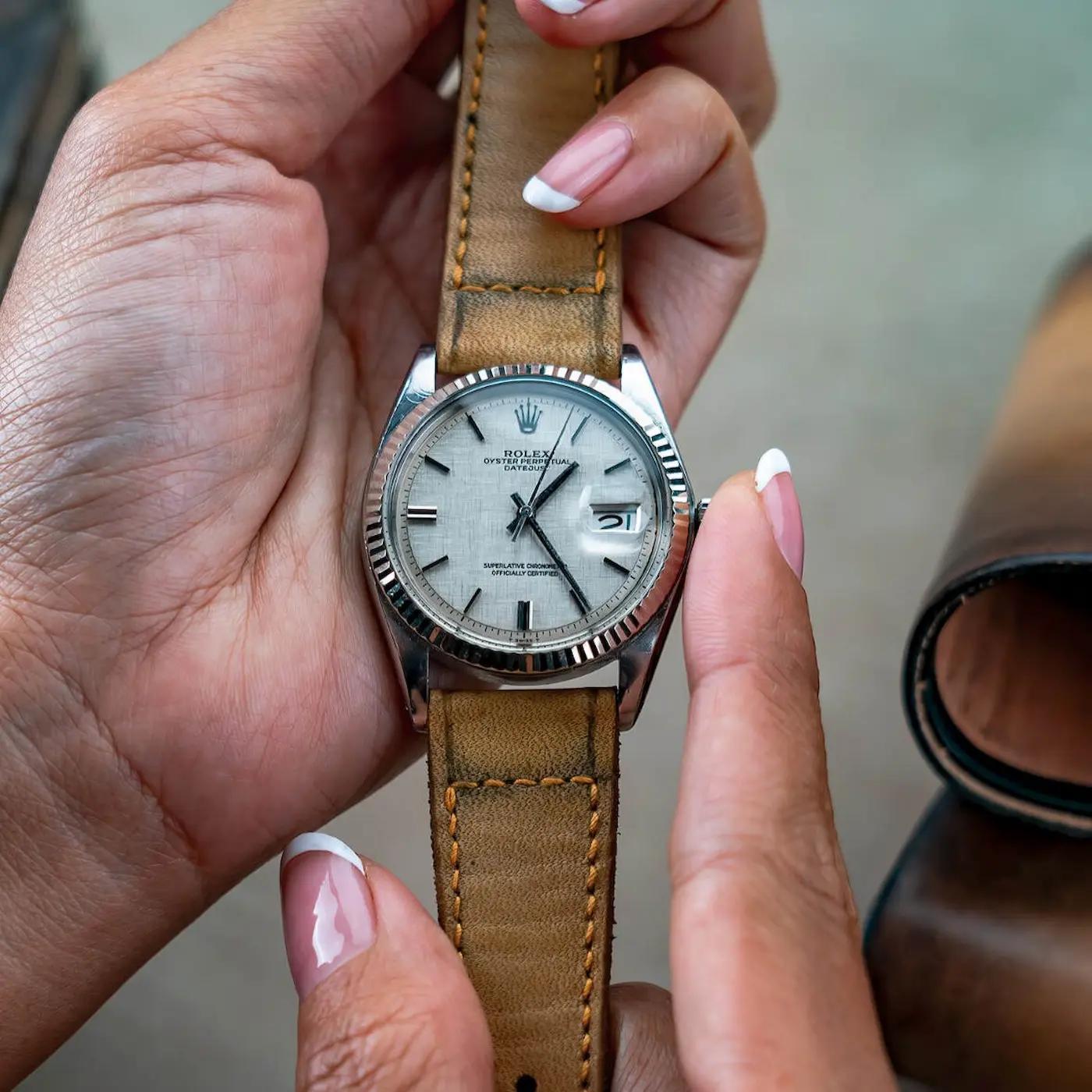 Rolex Leather Strap – Little Caitlin 1