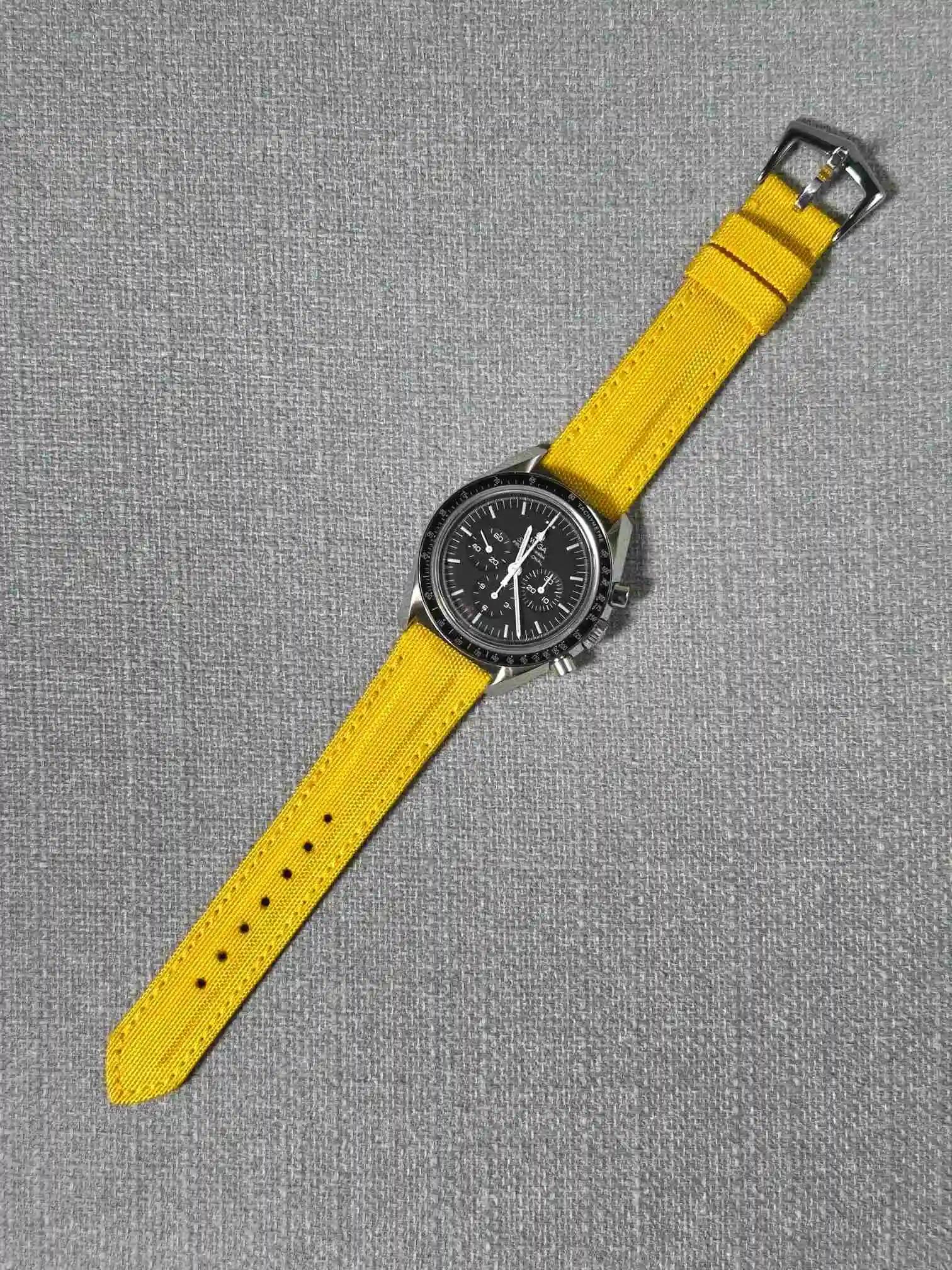 Omega Canvas Strap – Kevlar Yellow