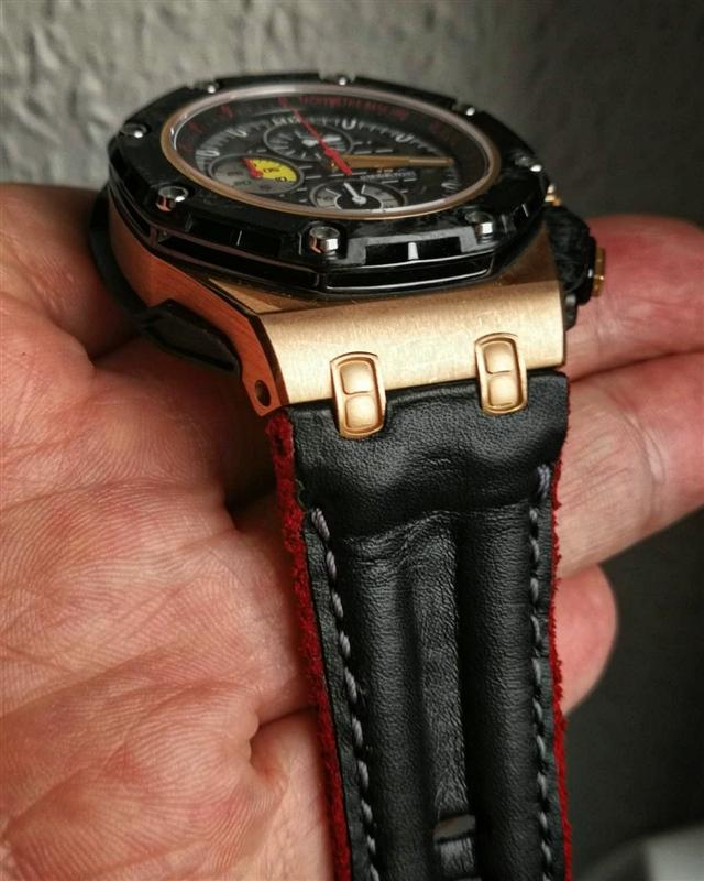 AP Leather Strap – Black Double Muscular