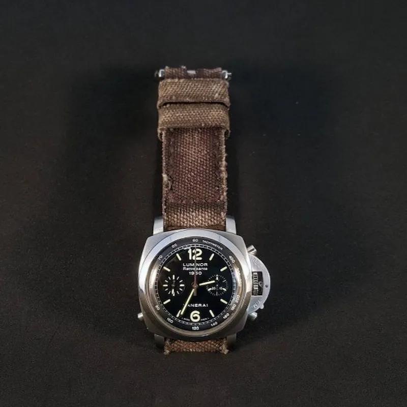 Panerai Canvas Strap – Canvas Purplish Brown No. 8