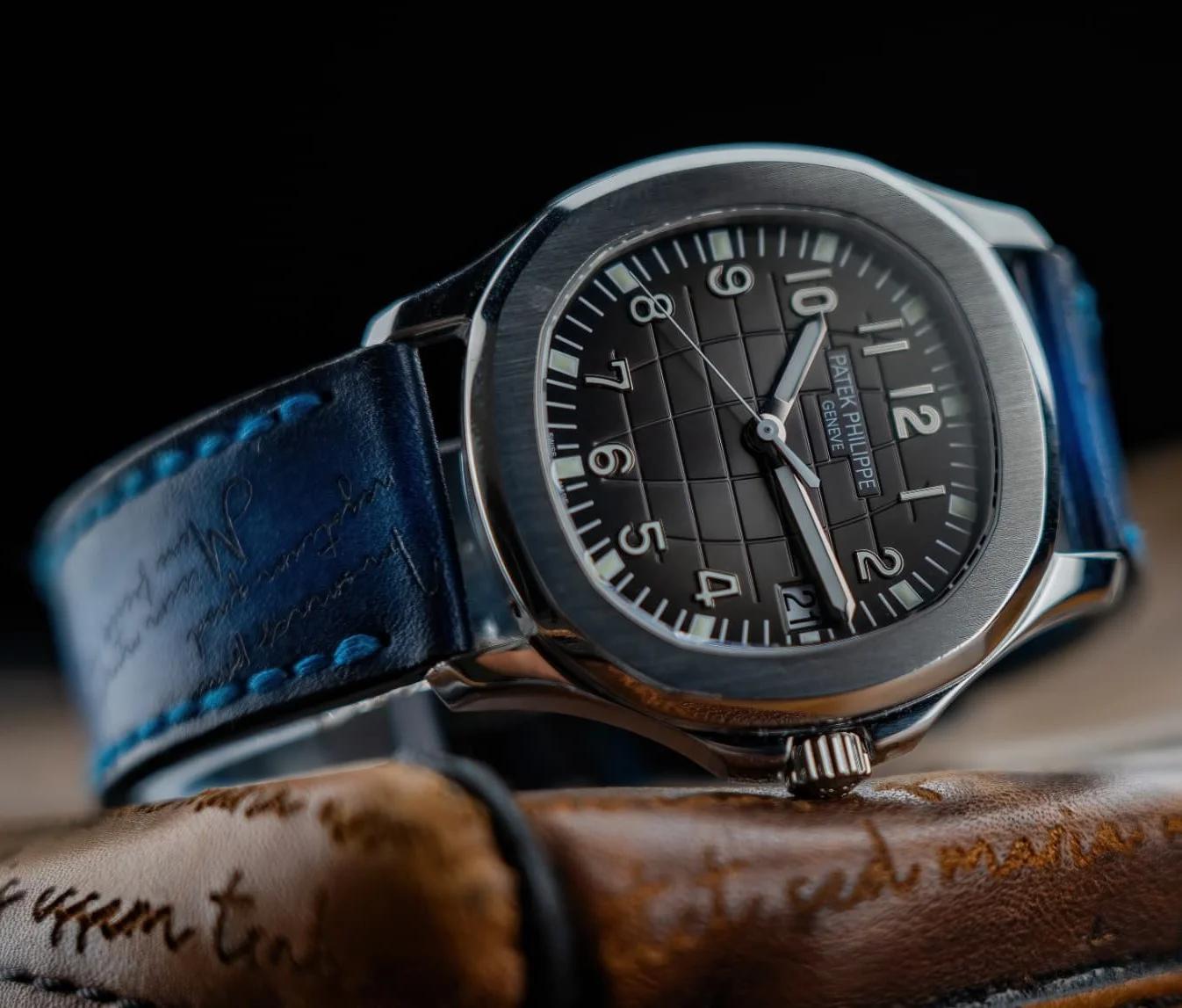 Ready Made – Blue Patina Scritto Strap