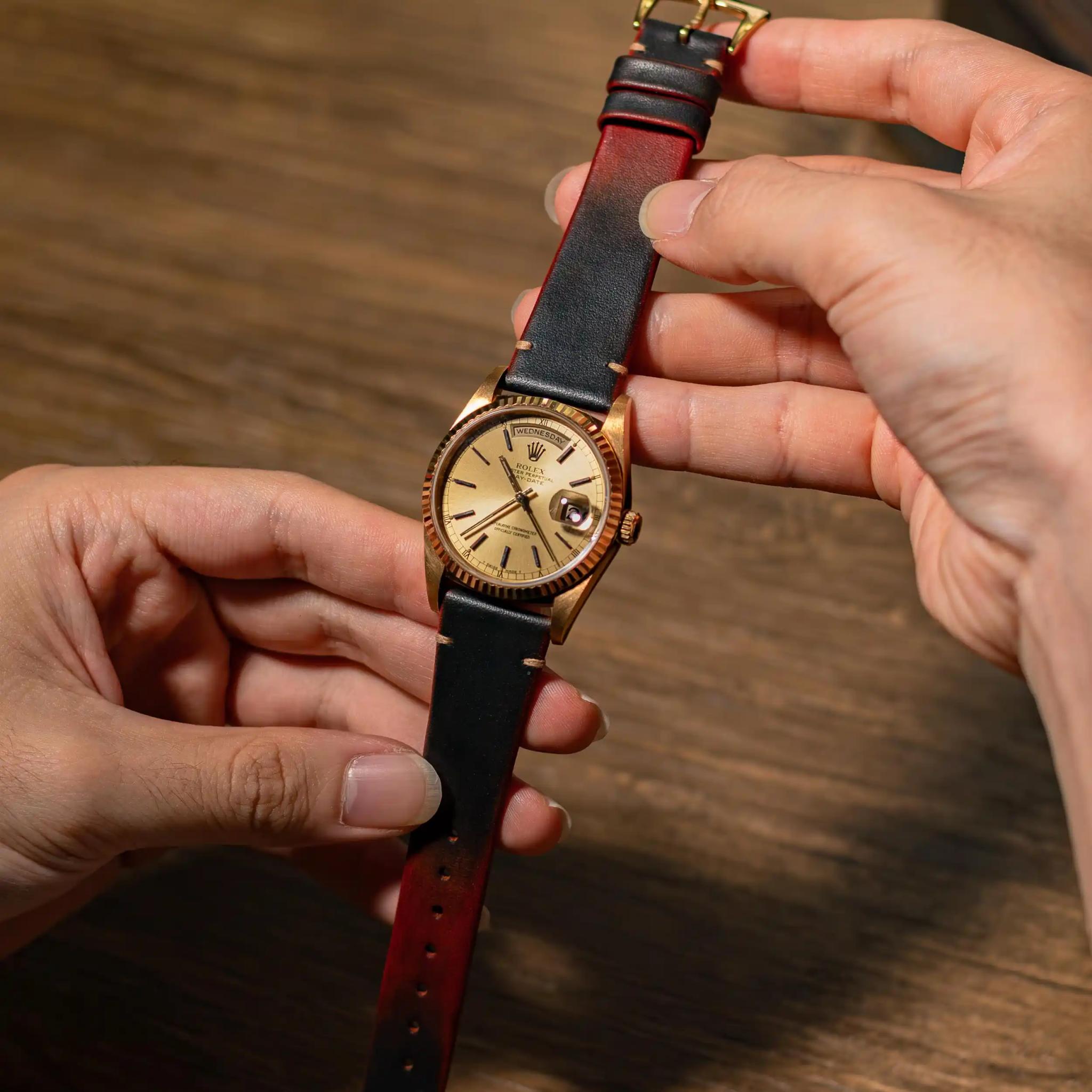 Gurney 2 – Leather Watch Strap