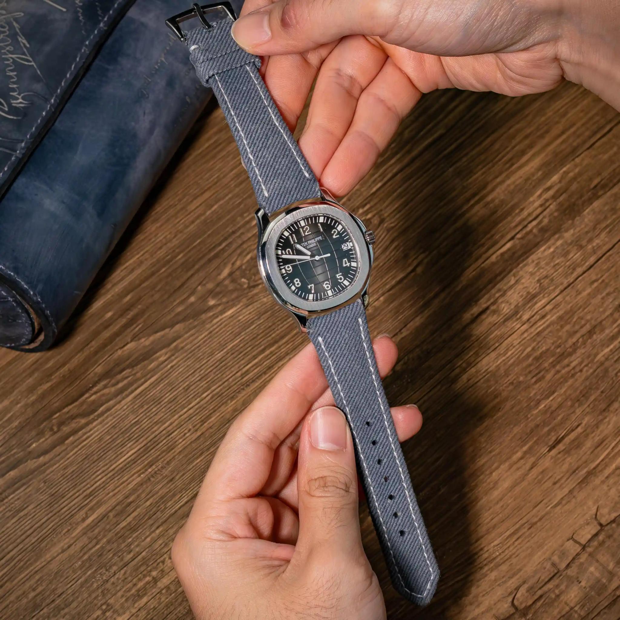 Ready Made – Opaline Blue Denim Strap