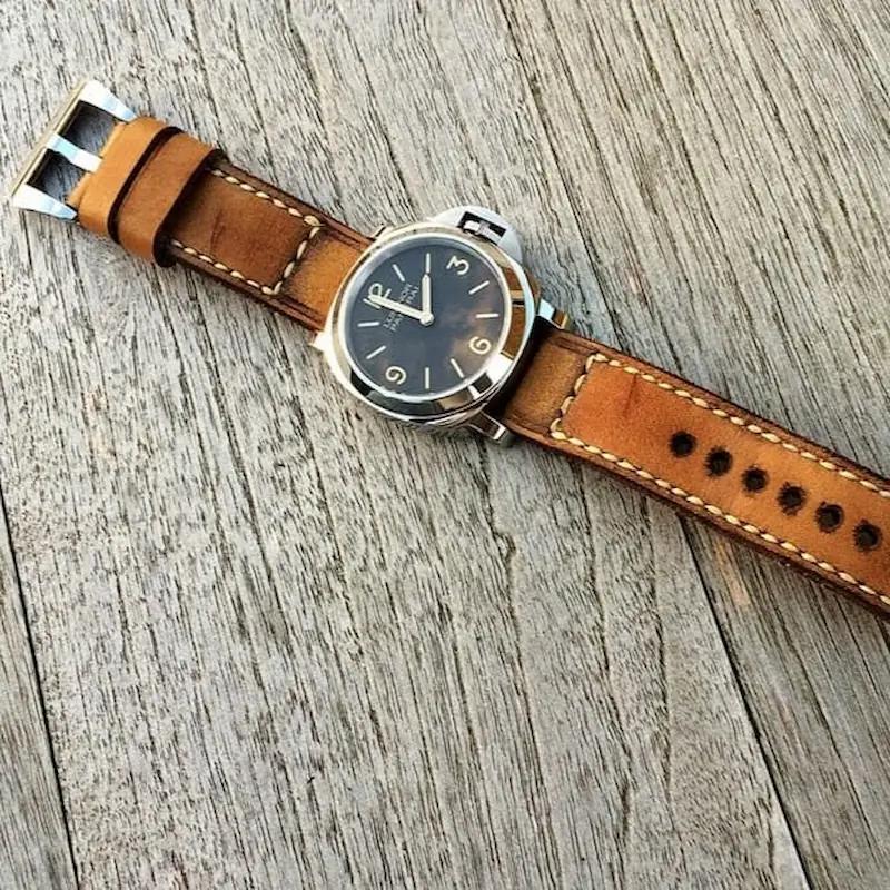 Panerai Leather Strap – Caitlin 2 Lighter Stitch