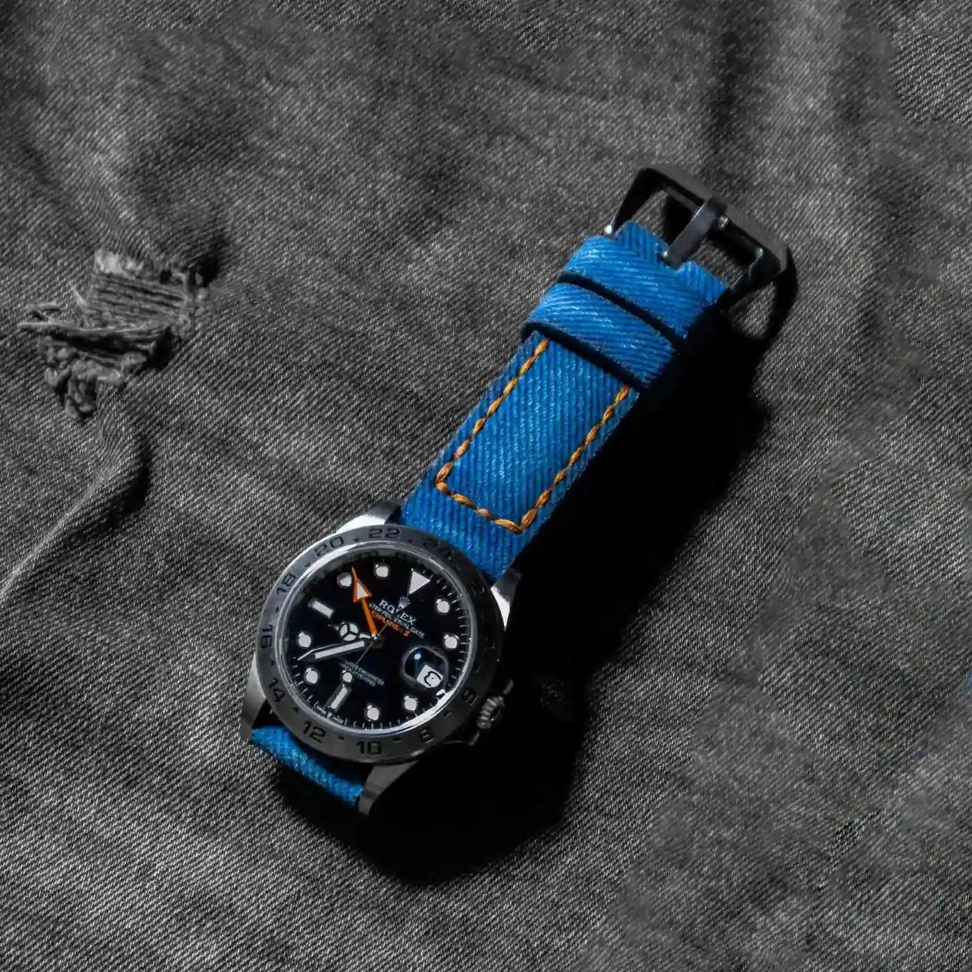Rolex Canvas Strap – Canvas Denim No. 6