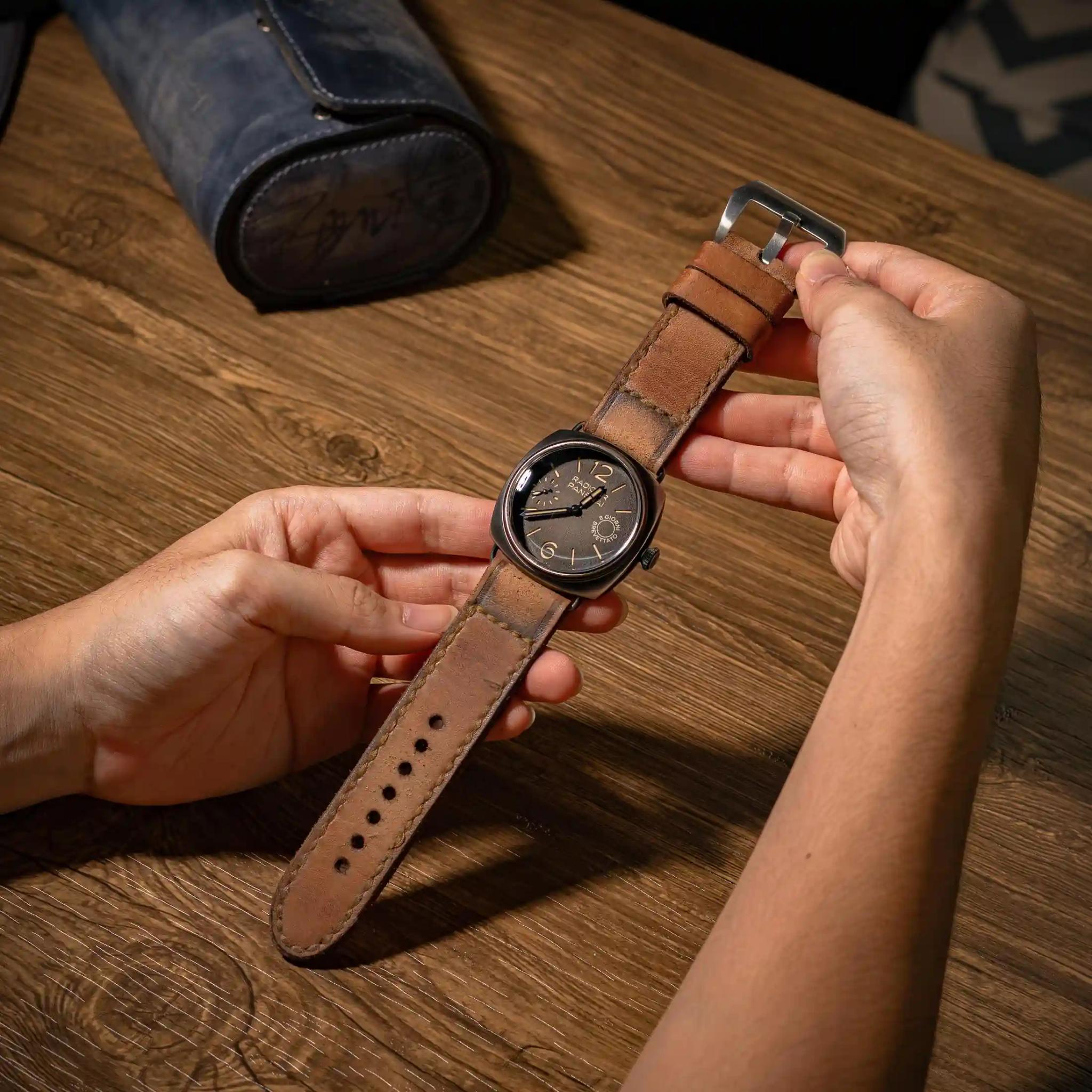 Caitlin 2 – Leather Watch Strap