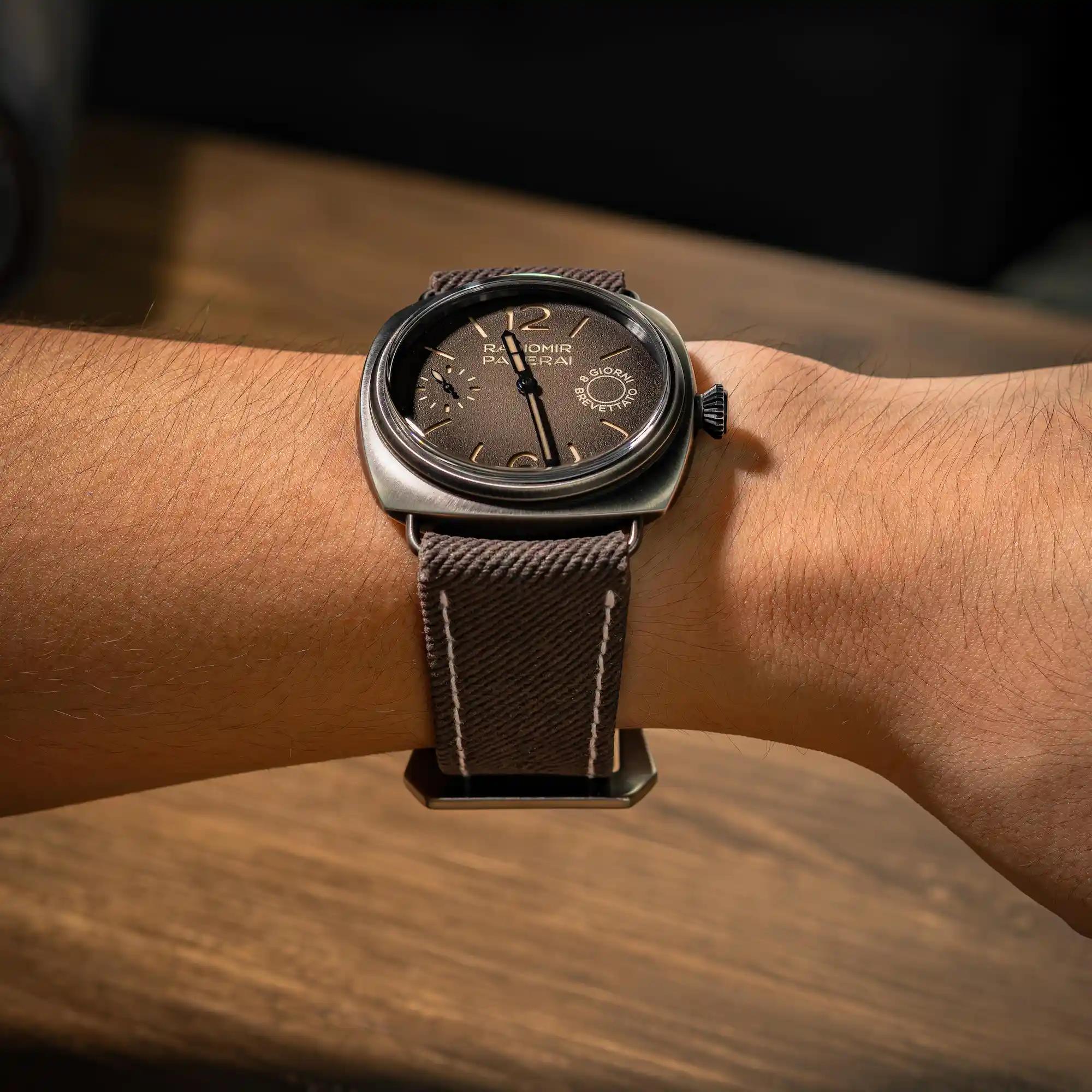 Dark Brown Denim – Denim Watch Strap