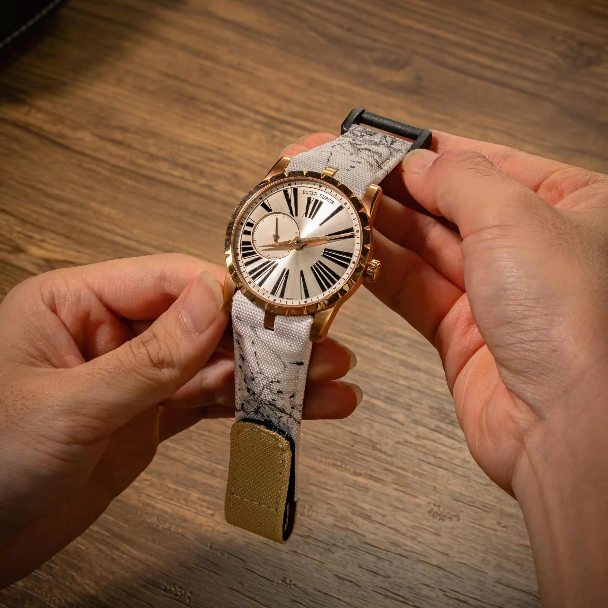 Kevlar Paint Splat – Roger Dubuis Kevlar Strap