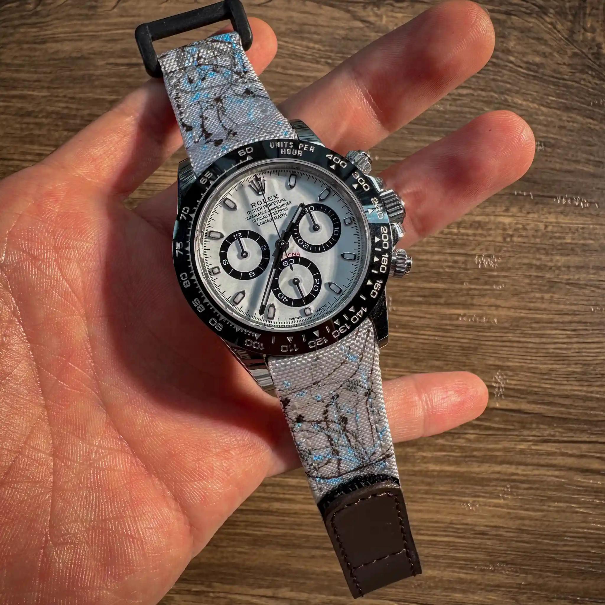 Rolex Kevlar Strap – Kevlar Paint Splat