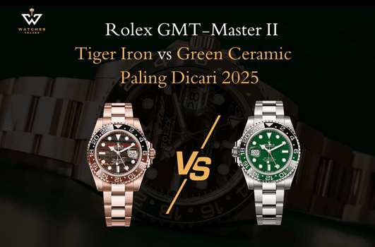 Review Rolex GMT-Master II Tiger Iron vs Green Ceramic - Duel Dua Seri Paling Dicari 2025