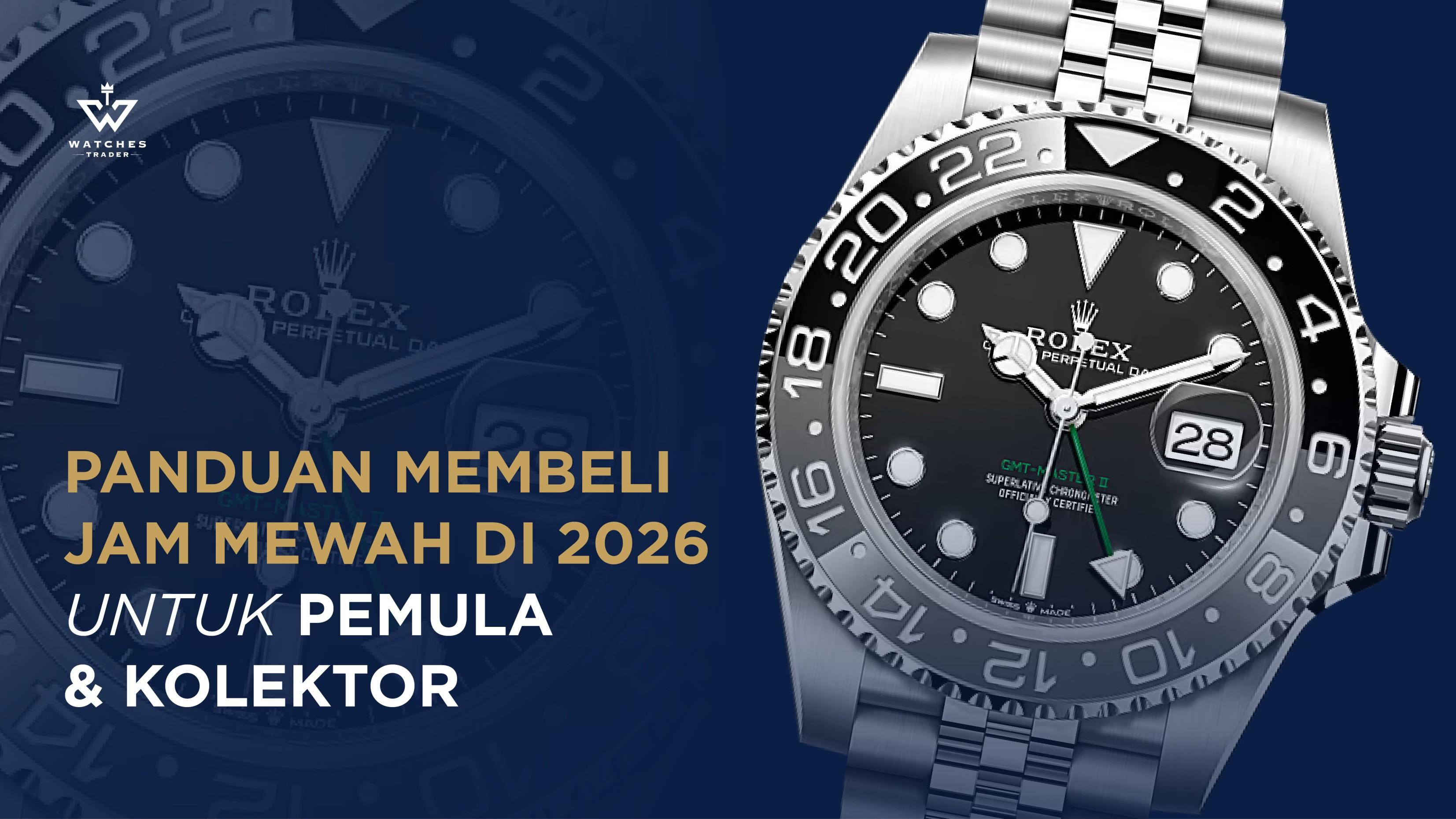 Panduan Membeli Jam Mewah di 2026 untuk Pemula & Kolektor