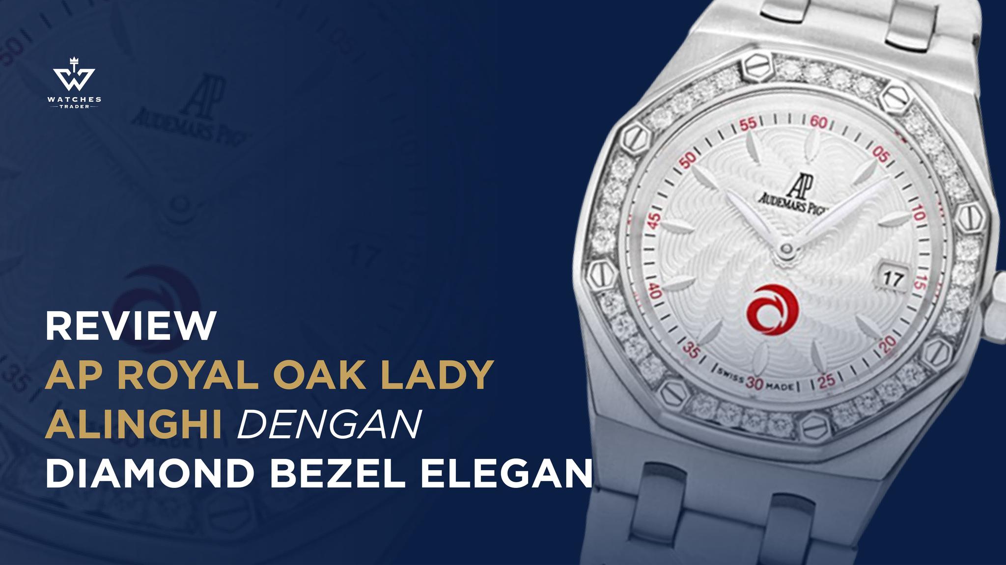 Review AP Royal Oak Lady Alinghi dengan Diamond Bezel Elegan