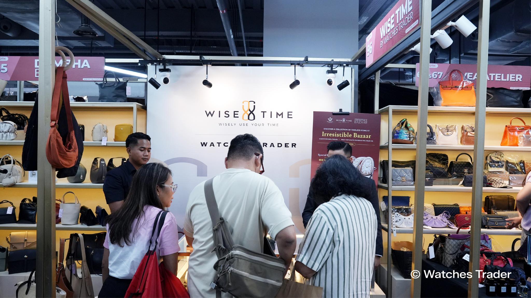 Wise Time by Watches Trader Joins Irresistible Bazaar Grand Indonesia
