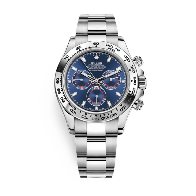 Daytona WG, Blue dial, Bracelet