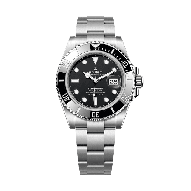 Submariner date Steel Black