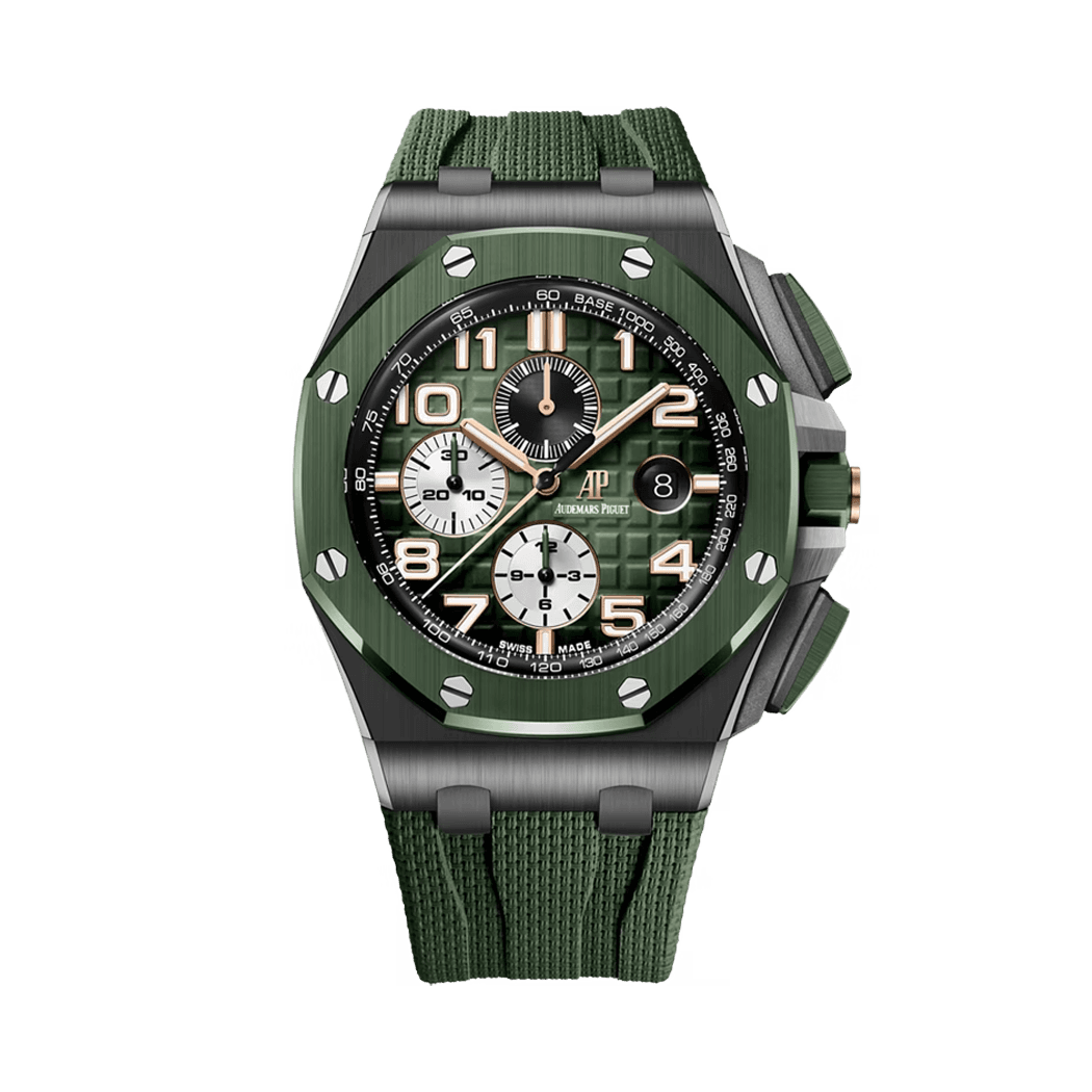 Royal Oak Offshore Novelty Ceramic Smoke Green dial