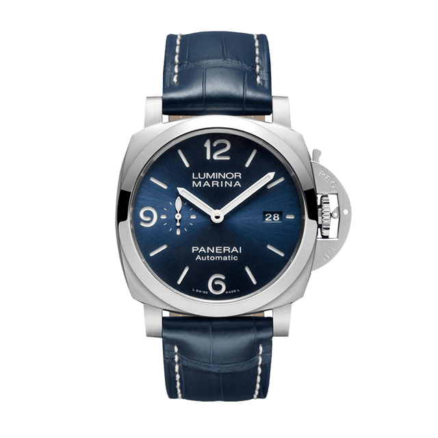 LUMINOR 44 MARINA P9010 STEEL ALL BLUE