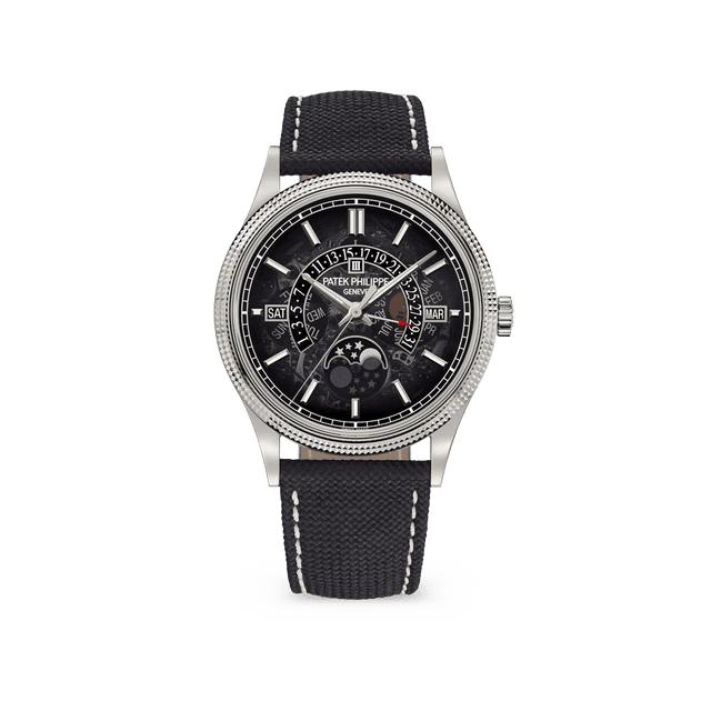 Grand Complication, 39.5mm, WG, Sapphire Crystal Dial, Black Composite Strap